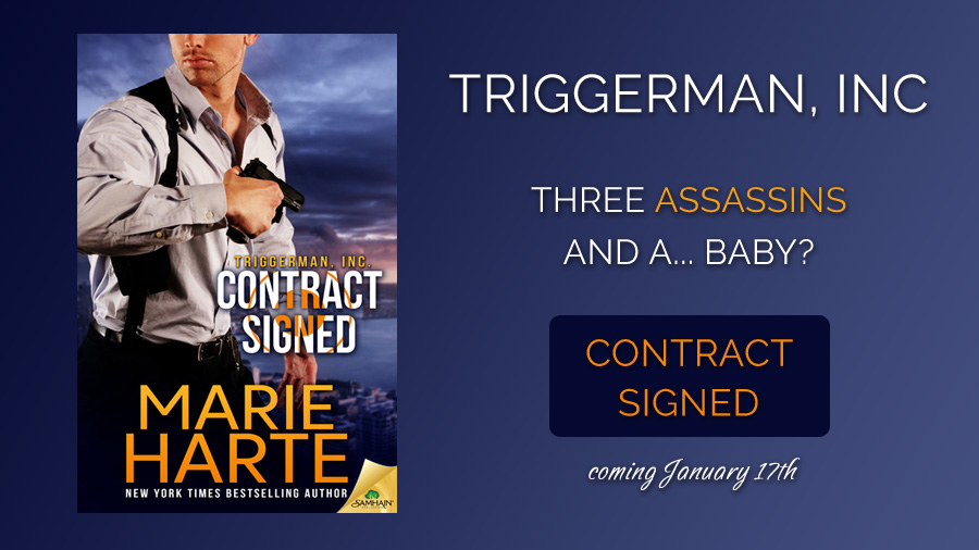 Contract Signed by Marie Harte & Giveaway